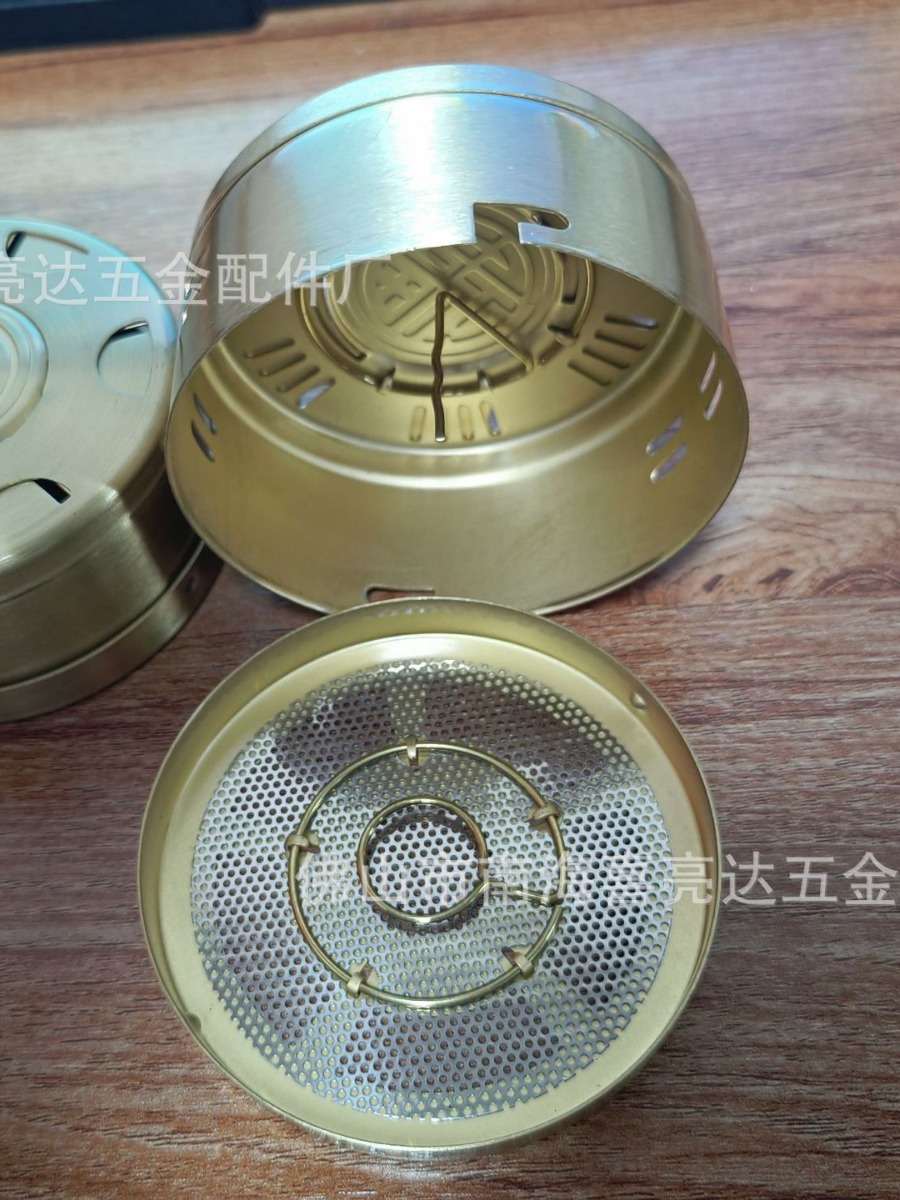 Suspended Moxibustion Moxibustion Copper Box Household Vertical Needle Moxibustion Moxibustion Pillar Box Portable