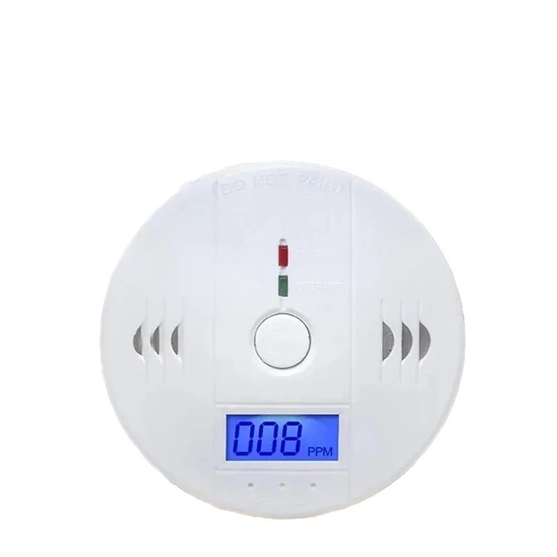 English Cross-Border Carbon Monoxide Alarm Home Gas Detection Lcd Foreign Trade Carbon Monoxide Detector
