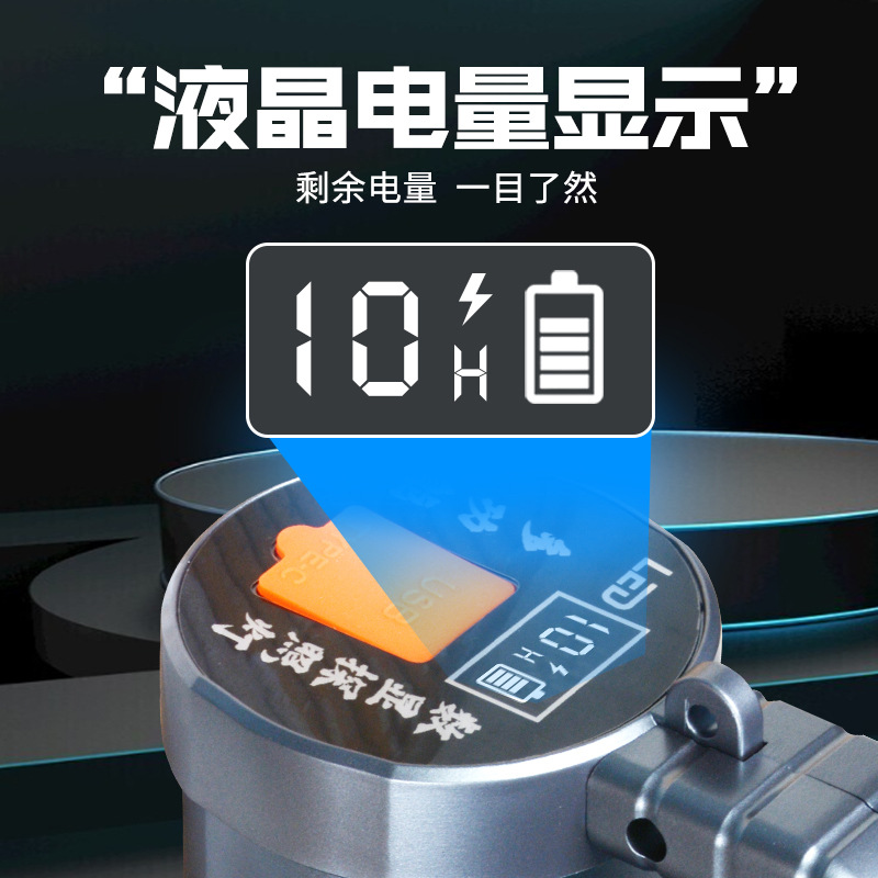 Outdoor high-power led portable lamp emergency lighting lamp strong light super bright long-range long-range charging searchlight