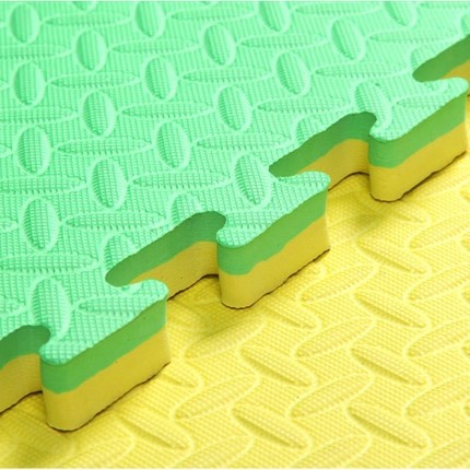 Spliced High-Density Large Floor Mat 1m * 1m Reinforced and Thickened by 2cm, Foam Floor Mat Specifically for Playgrounds