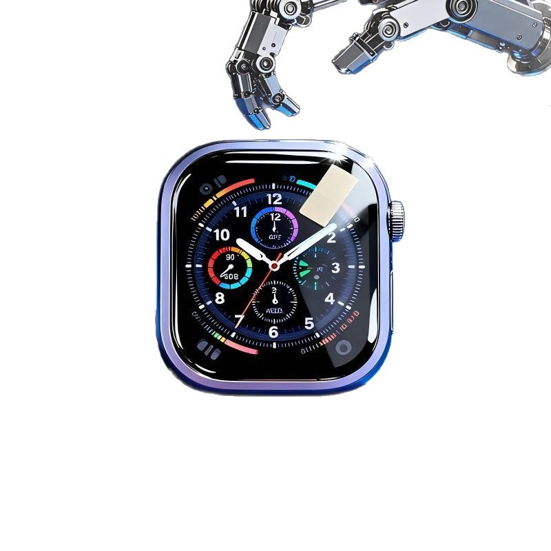 Applewatchs Ultra 49mm Purple Hd High Transparency Anti-Fall Explosion-Proof Anti-Scratch Watch Film Protective Film