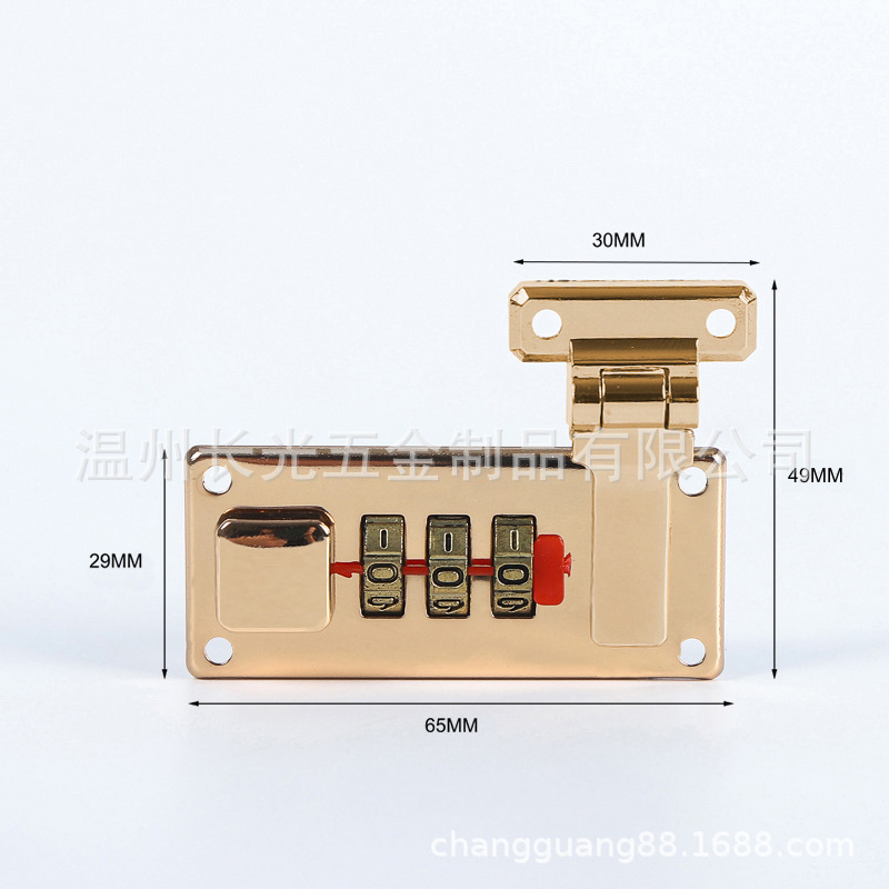 Factory Direct Sales: A5 Combination Locks for Luggage, Aluminum Cases, and Cosmetic Cases for Anti-Theft Protection