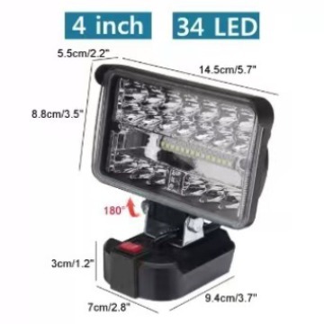 LED lighting lighting camping portable rechargeable lithium battery lighting lamp