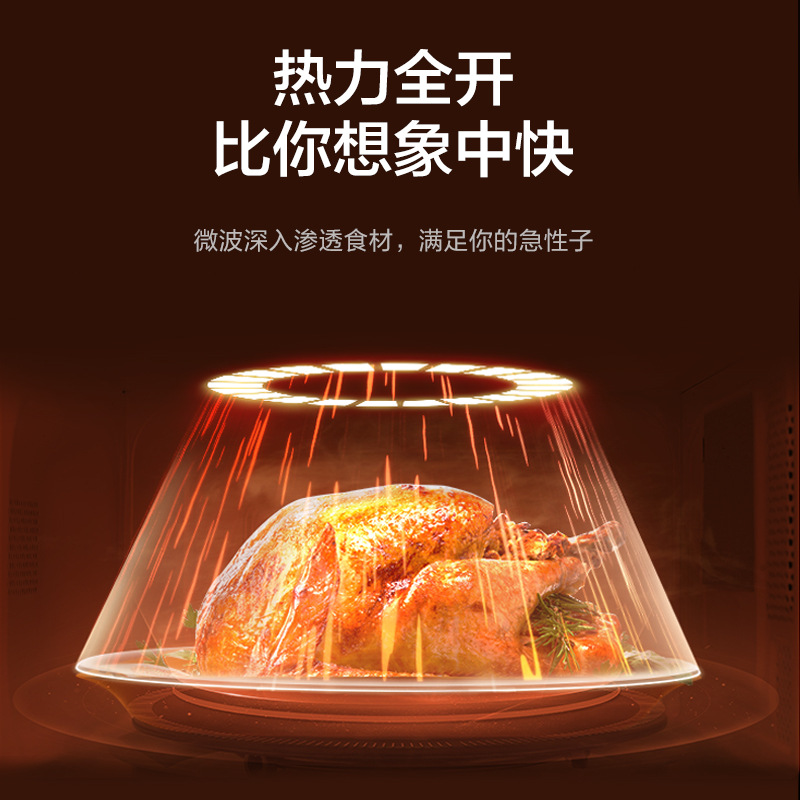 Galanz Microwave Oven 18L Turntable Heating Suitable for the Elderly and Young People Household Multi-Functional Hot Meal Microwave Oven X10 (W0)