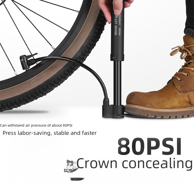 West Rider Bicycle Pumper Mini Basketball Pumper Meizui Mountain Bike Pumper Riding Equipment