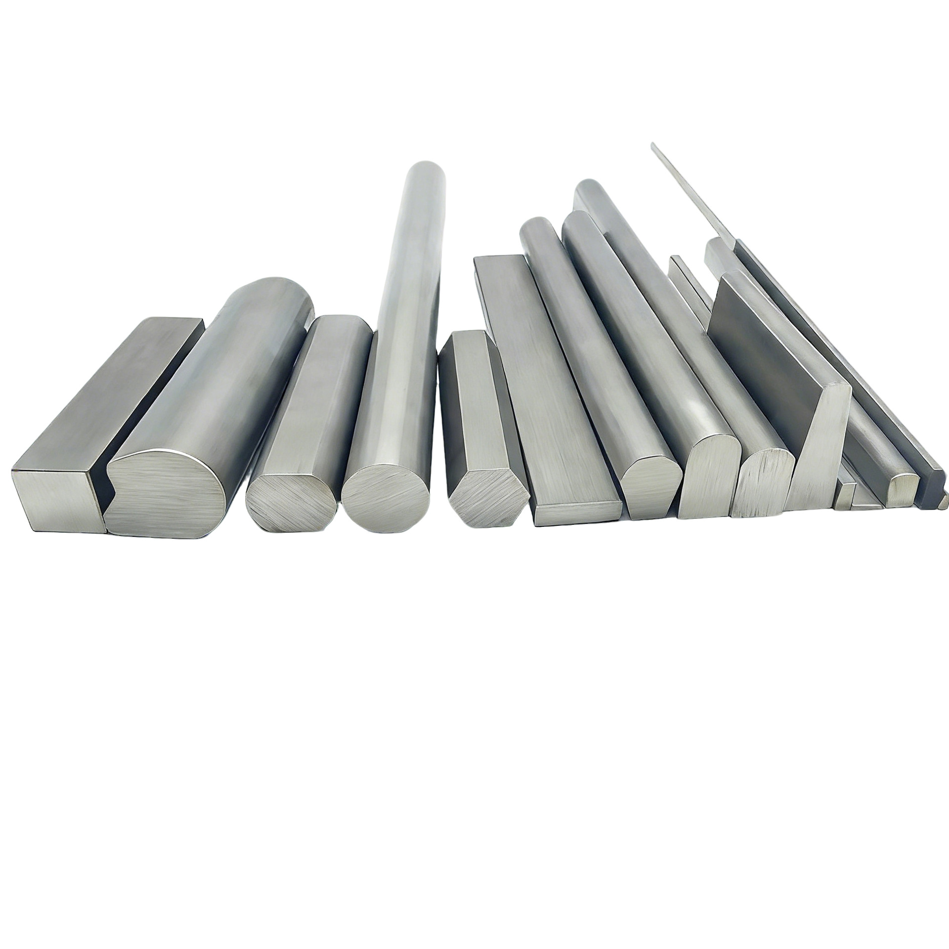 Cold drawn special-shaped steel manufacturers non-standard Crescent flat steel 304 stainless steel profiles