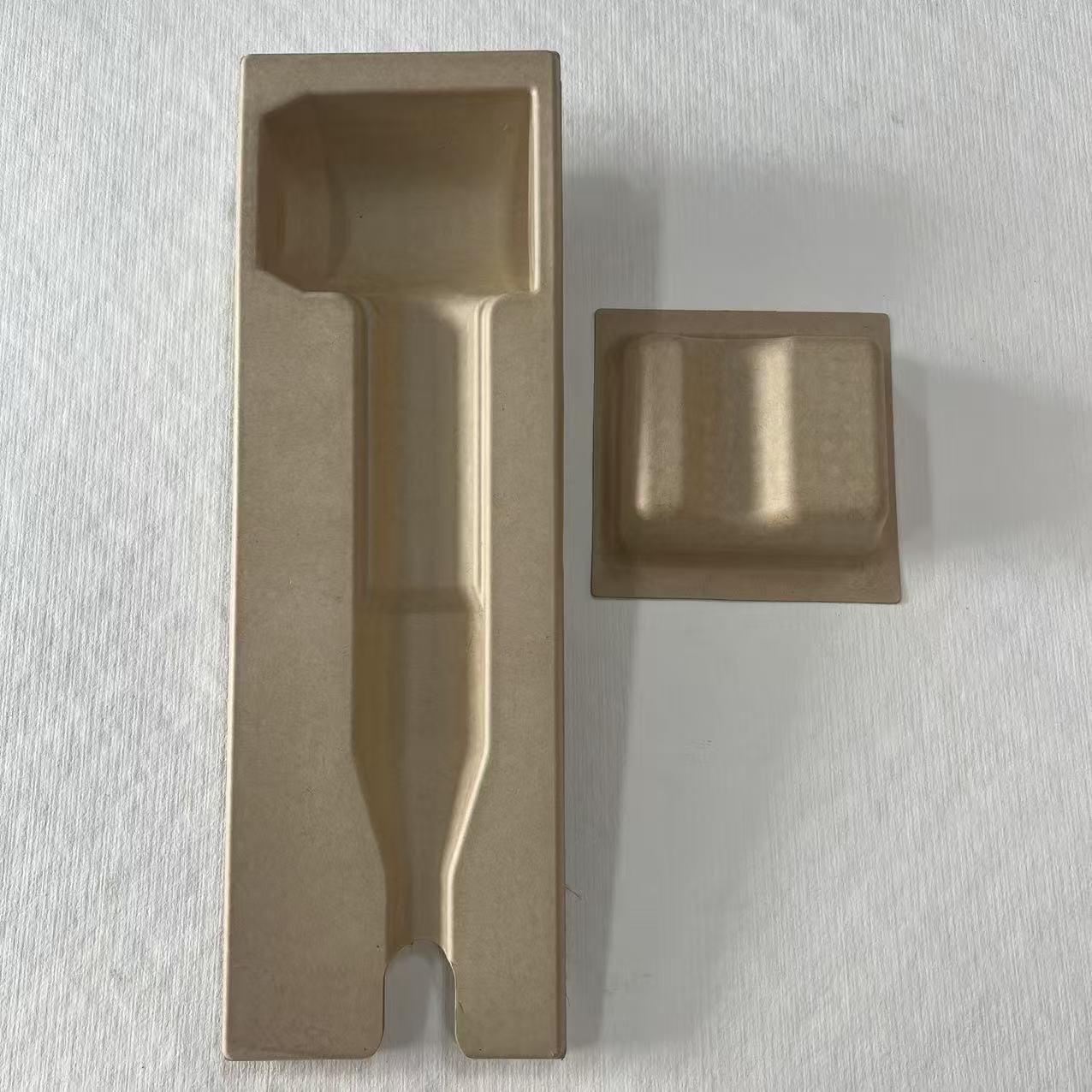 Pulp molded hair dryer paper inner support anti-fall anti-shock environmentally friendly biodegradable material carton packaging