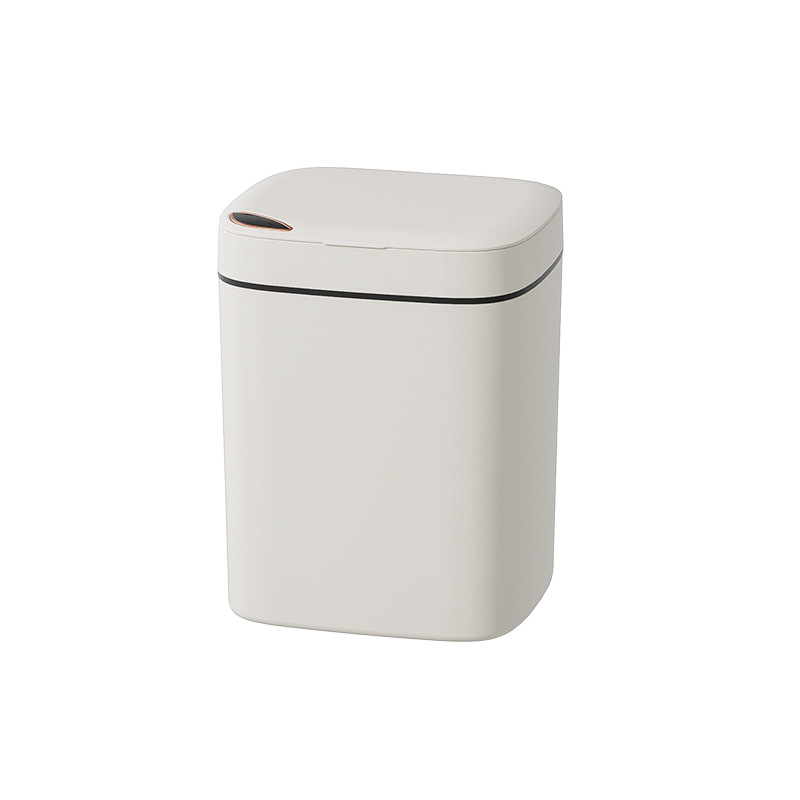 Smart trash can high-value household induction trash can with lid bathroom bathroom gift cross-border large capacity