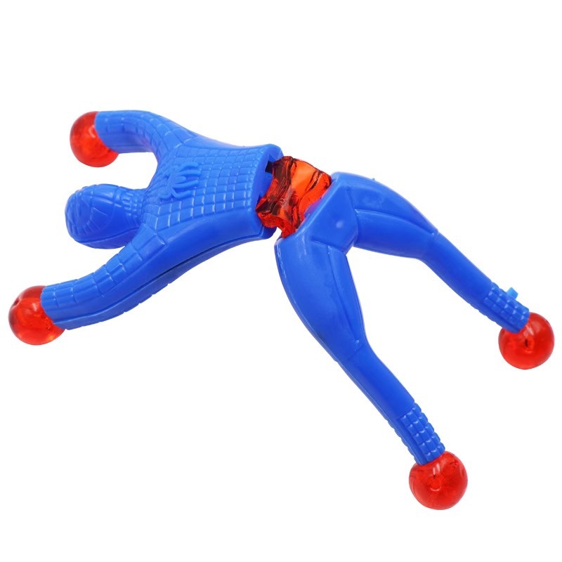 Wall climber sticky spider climbing wall 2 yuan shop traditional toy spider web meteor hammer sticky Palm children's toy