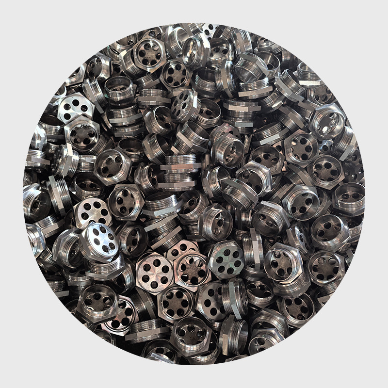 Customized Stainless Steel Electric Heating Flange Dn40 Hollow Hydraulic Accessories Non-Standard Joint Hexagonal Stainless Steel Flange