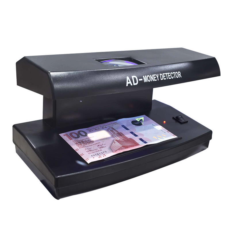 Ad818 Purple Light Currency Detector Uv Infrared White Light Foreign Currency Detector Multi-Currency Intelligent Currency Counter