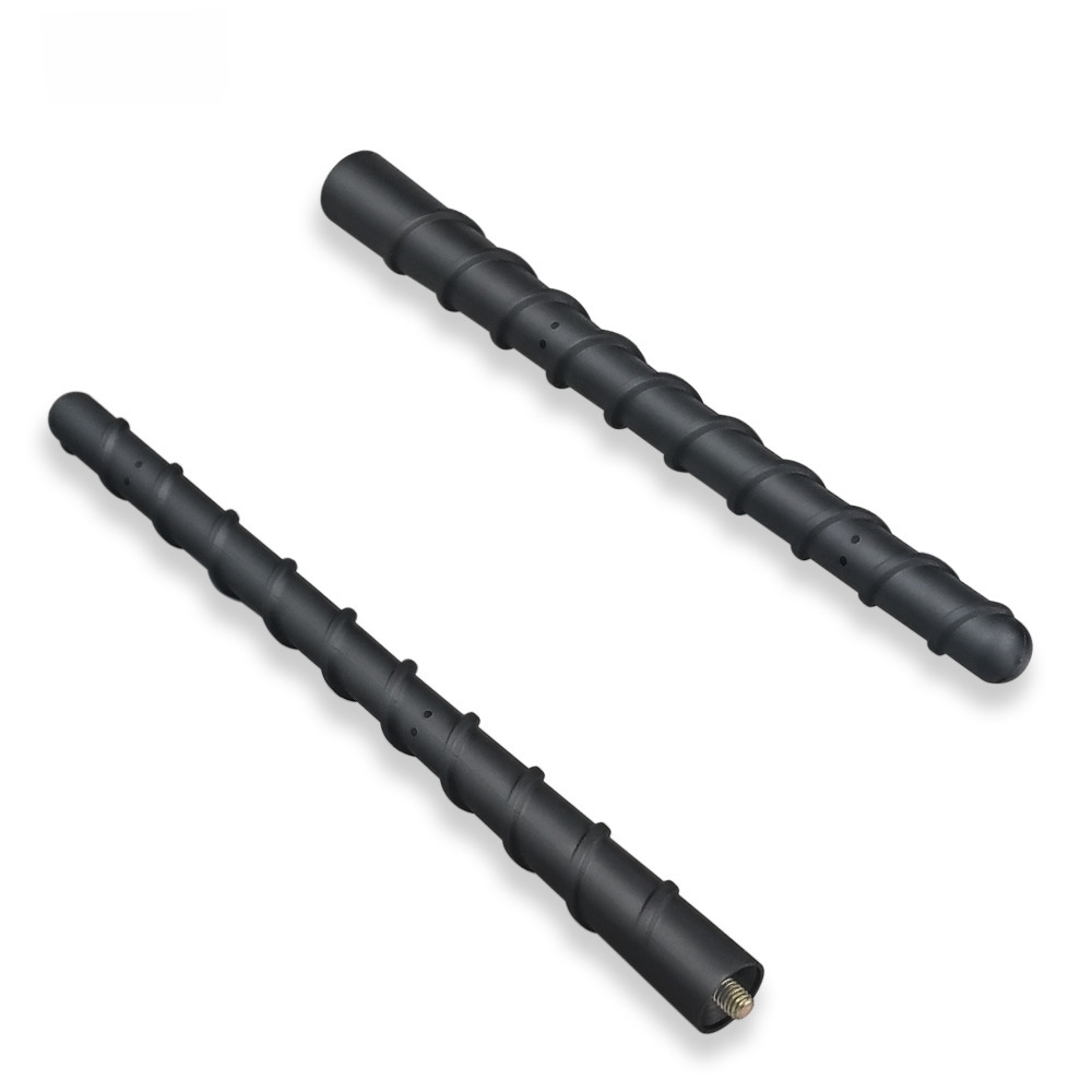 18CM7 inch with three screw twist spiral multifunctional car roof radio signal antenna pole top