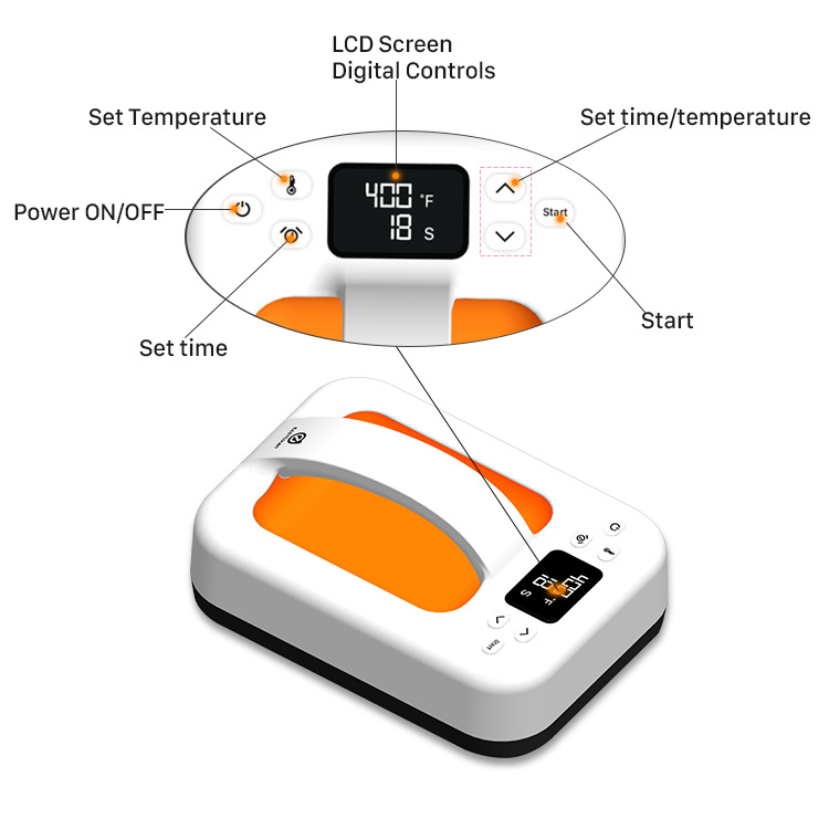 Factory Direct Supply Handheld Portable Heat Transfer Machine Amazon Selected Heat Transfer Machine