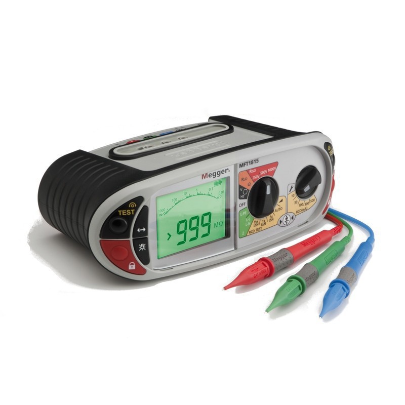British Maykay Megger Imported Equipment Megger Mft1815 Multi-Function Tester Safety Test Table