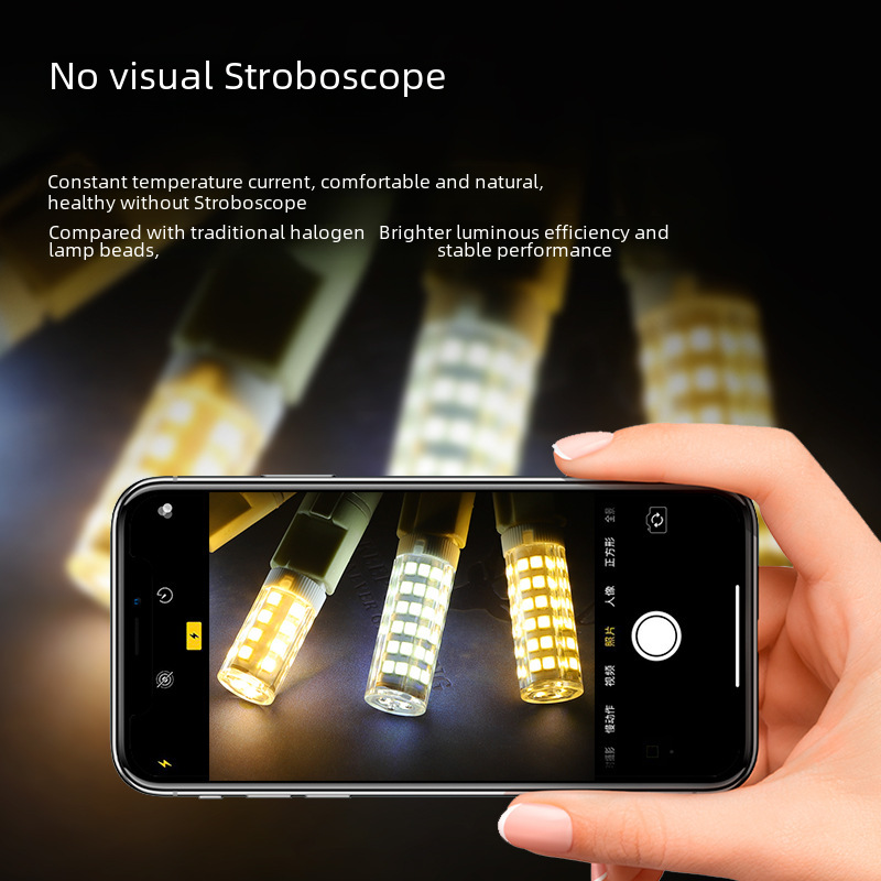 led lamp bead g9 super bright pin bubble pin low voltage led light source small bulb g4 crystal lamp corn lamp 220V