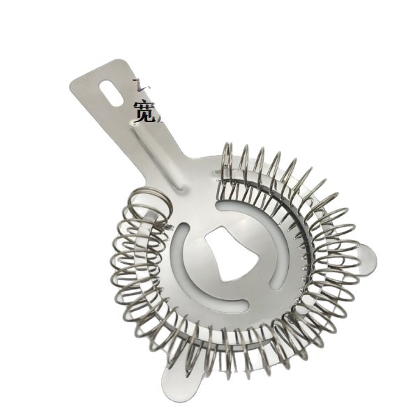 Manufacturer Wholesale Stainless Steel Ice Strainer Bar Ice Separator Bartending Tools Cocktail Ice Separator Cone-Shaped