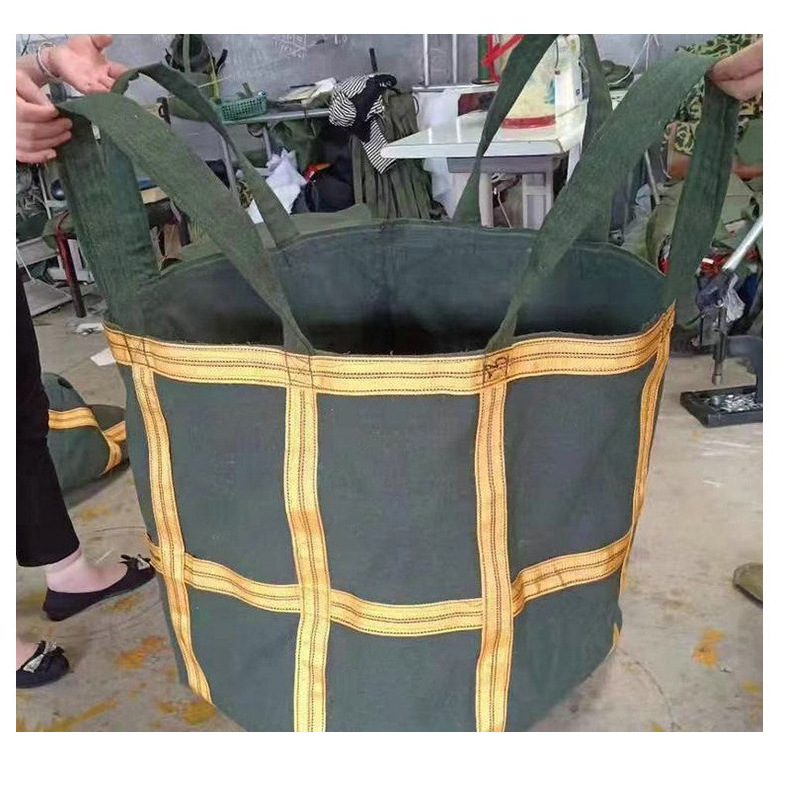 Wholesale Ton Bags, Canvas Ton Bags for Construction Sites, Heavy-Duty Logistics, Express Delivery, Moving, Thickened Canvas Ton Bags