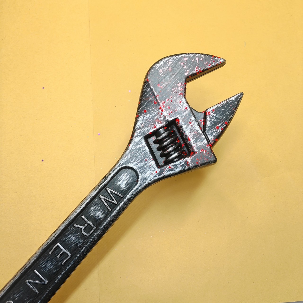 Chen Zhi Cross-Border Halloween Props Children's Toys Night Market Stall Wholesale Plastic Prank Wrench Specifically for Models