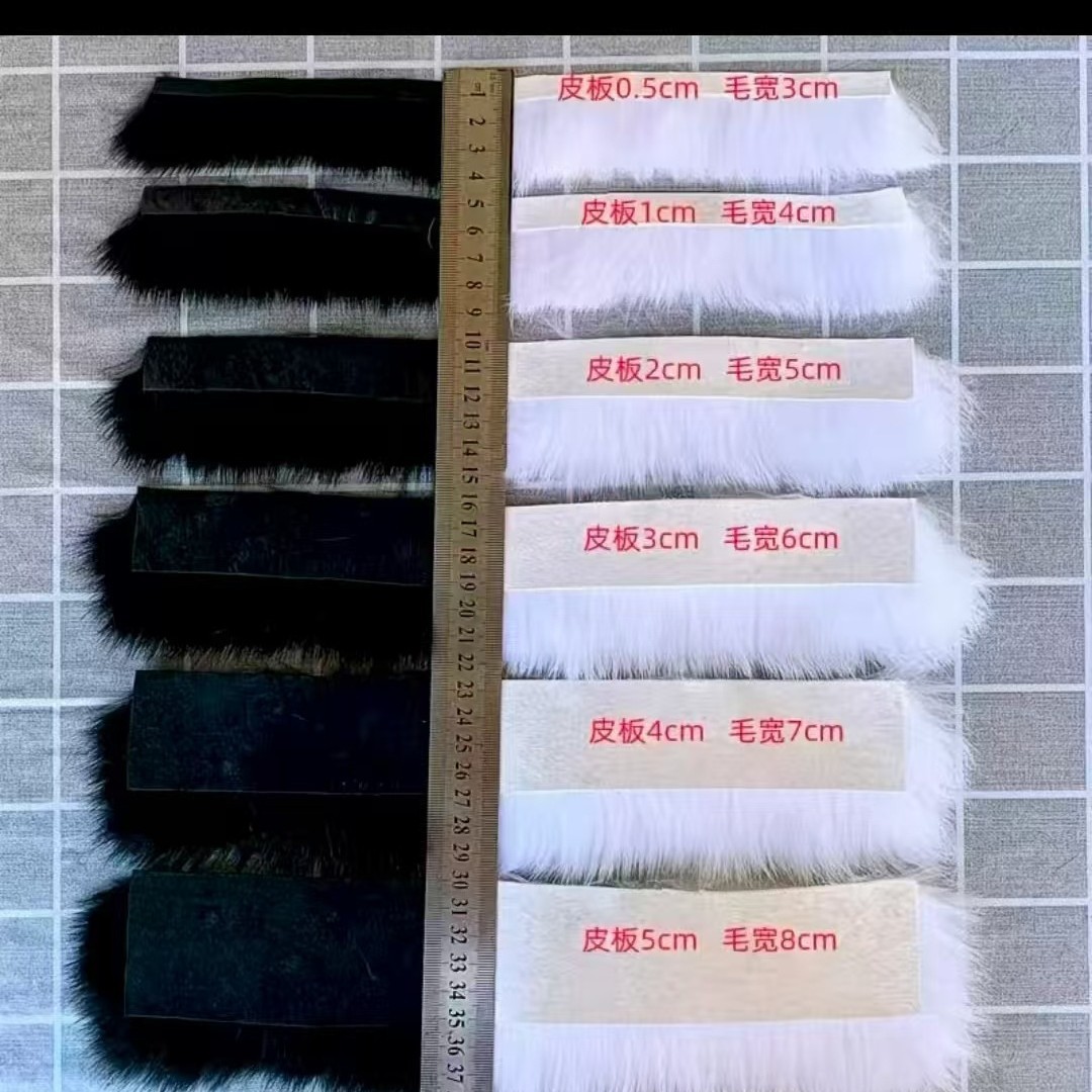 Real Rabbit Fur Strips, Accessories, Fur Edges, Lace, Fashionable Decorative Materials, Clothing Accessories, Rabbit Fur Strips, Fur Edges