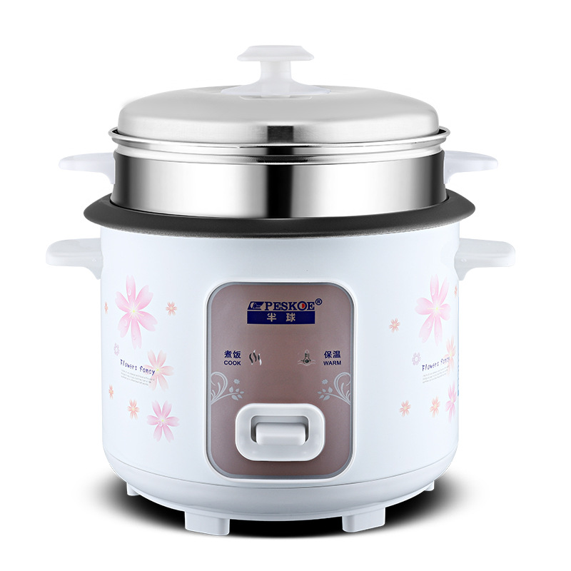 Household rice cooker rice cooker 3~4 people hemisphere old-fashioned non-stick pan 5 liters Mini 1-2 people small household appliances factory