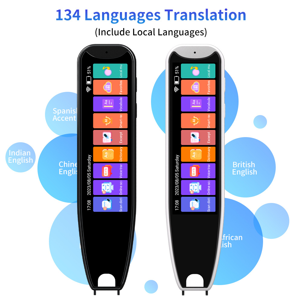 MD22 voice translator offline scan translation pen translation pen factory
