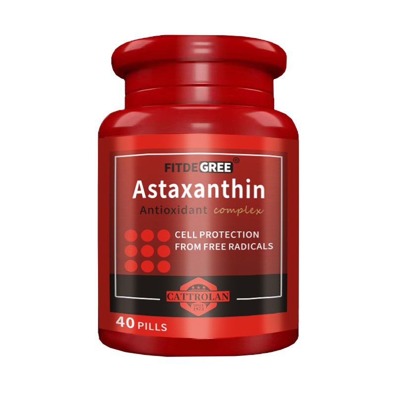 Haverococcus pluvialis Natural Astaxanthin Capsules Concentrated High Content Extraction Easy Absorption Oral Essence genuine goods