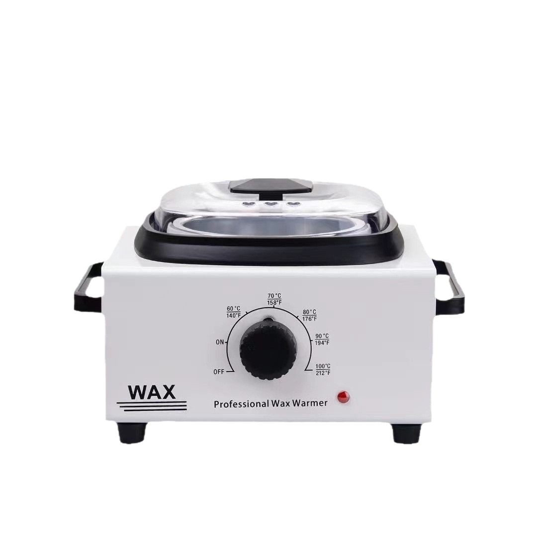 New 2025 Temperature-Controlled Single-Burner Wax Melting Machine for Hand Beeswax, Wax Bean Heater, Beauty Salon Wax Therapy Mini