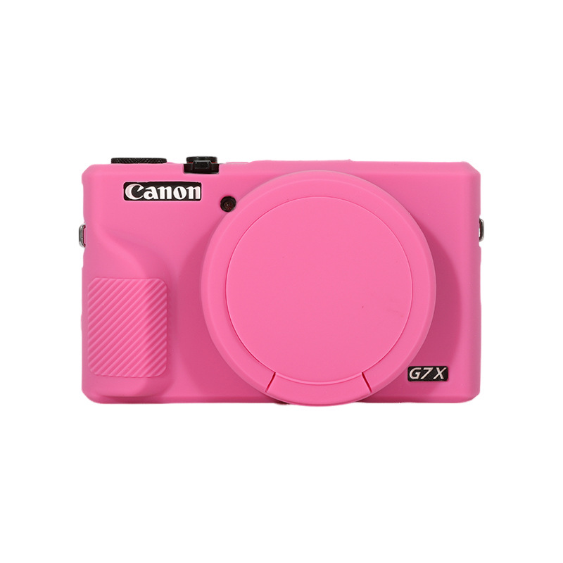Wholesale suitable for Canon G7XMarkIII camera silicone protective cover G7X3 protective cover camera bag soft case anti-drop