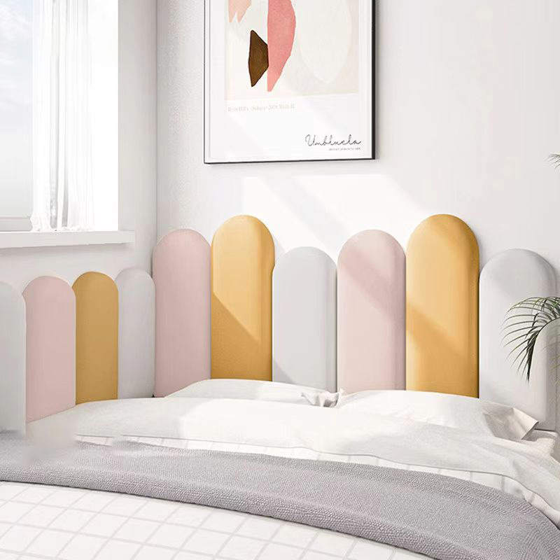 Bedside soft bag self-adhesive tatami soft bag wall circumference anti-collision wall sticker bed circumference soft bag kindergarten wall circumference soft bag self-adhesive