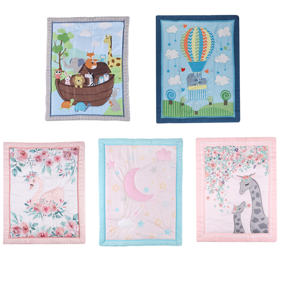 Factory factory direct supply foreign trade baby bedding cute pattern large favorably cross-border supply