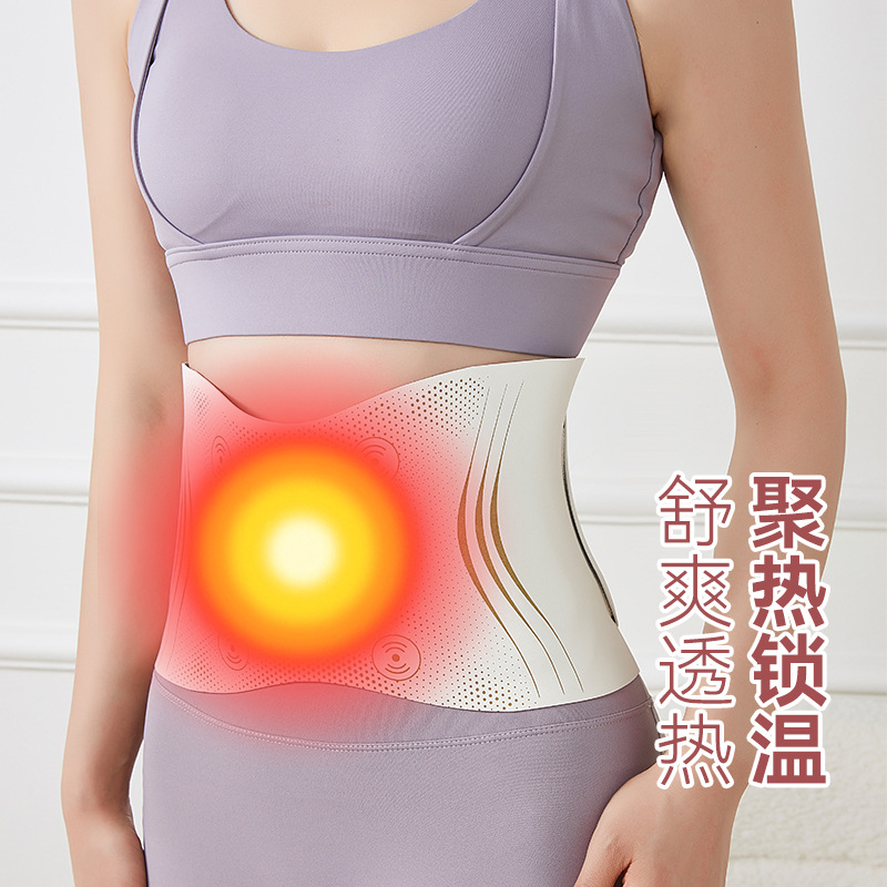 Factory Direct Supply Ems Massage Belt Brand New Full-Body Burning Mesotherapy Device Fitness Massager Hot Compress Sweat-Shaping Magic Tool