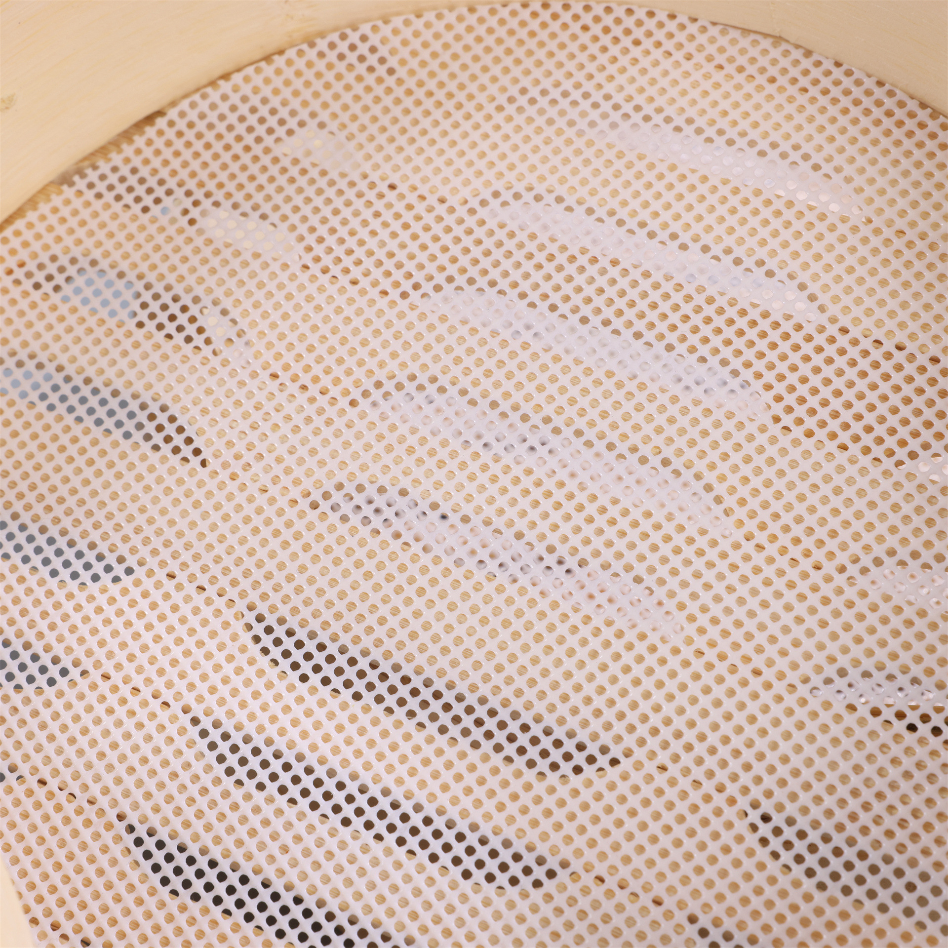 Food grade silicone pad cage cloth steamer pad steamed cloth silicone steamed bread cage cloth steamer paper buns drawer cloth round