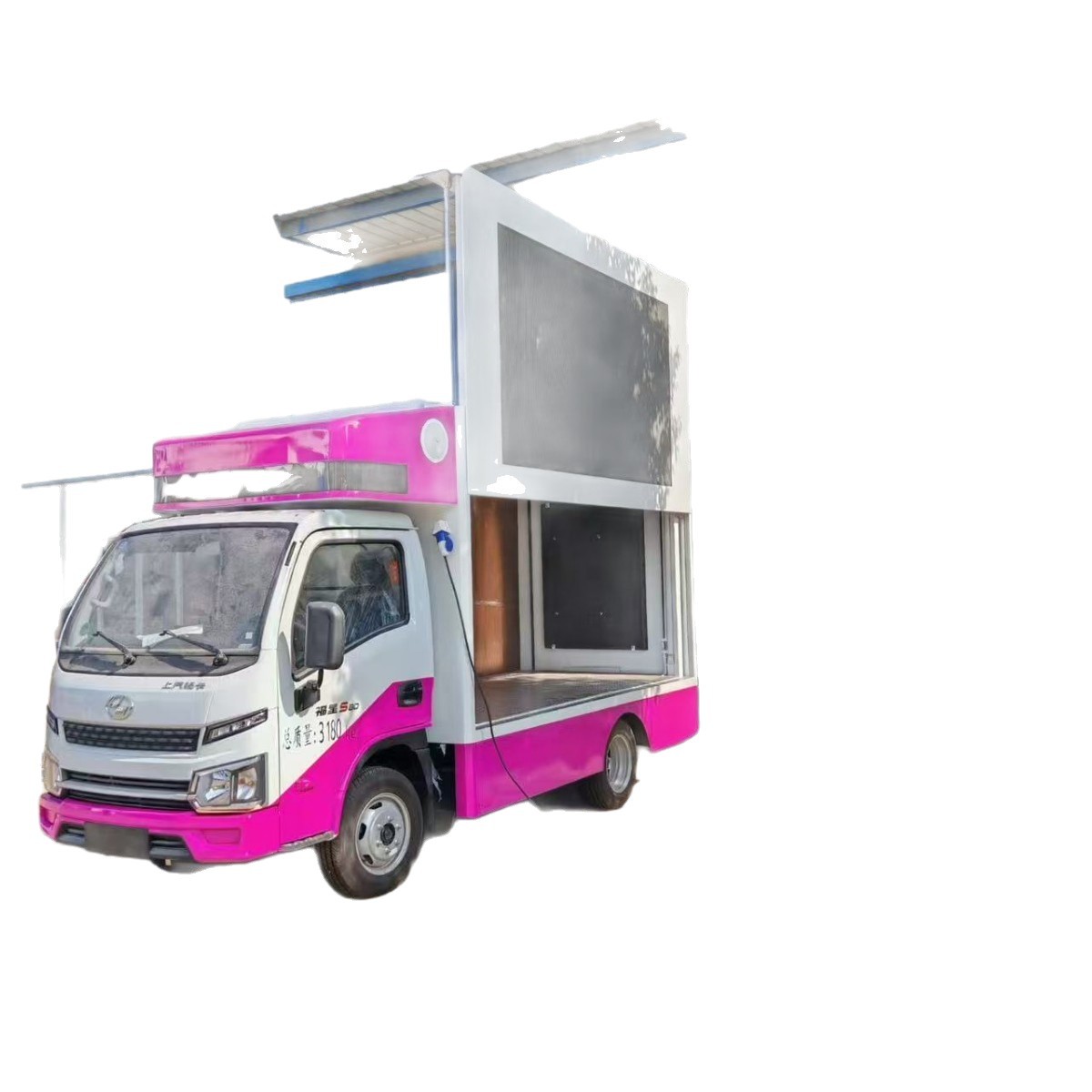 Professional Sales of White Karry Rear Dual-Wheel Vending Carts, Mobile Vending Carts, Snack Carts, and Ice Cream Stall Carts