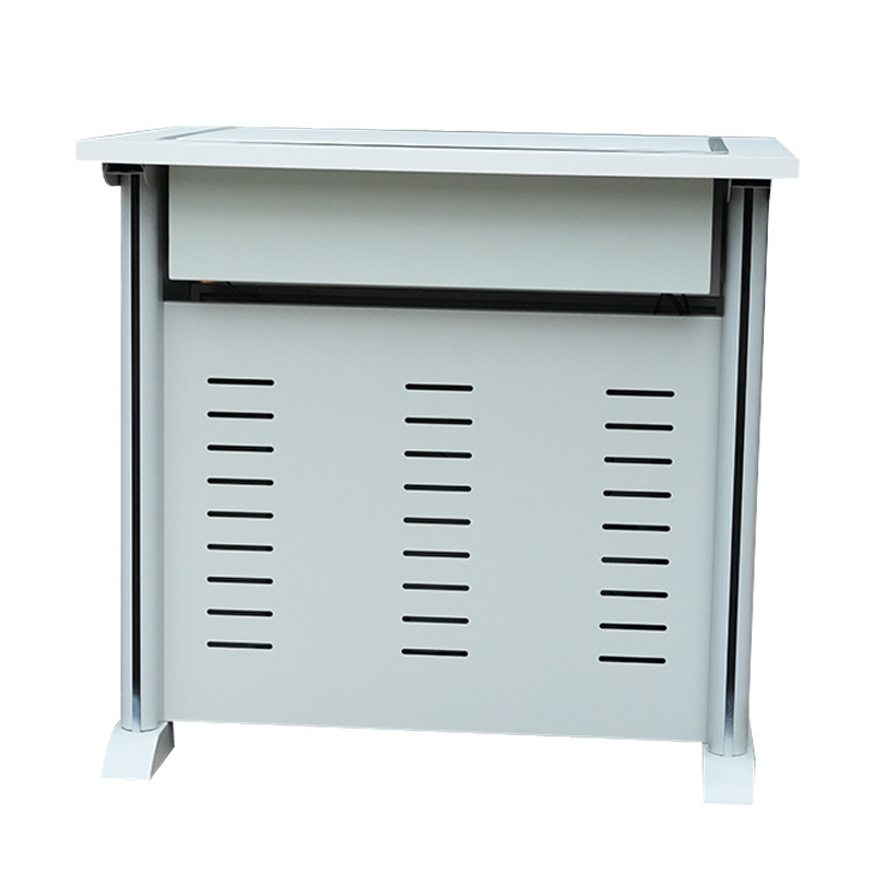 Steel Multimedia School Teacher Multimedia Podium Teacher Classroom Podium Table Multimedia Central Control Podium