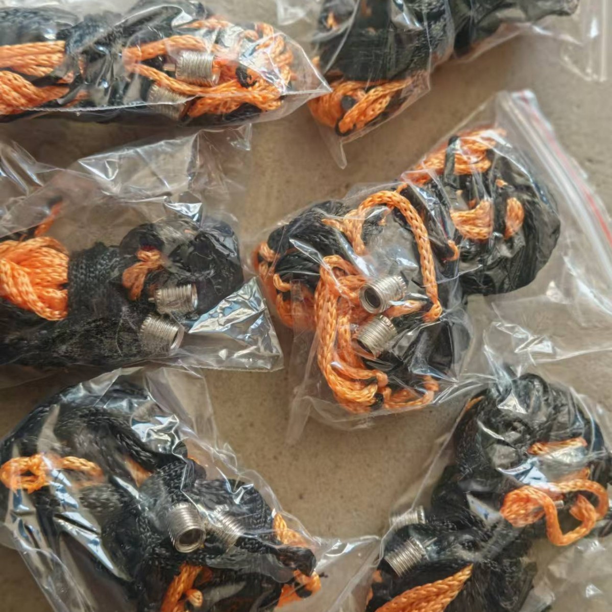 Black and yellow ball pocket double needle basketball net thickened nylon thread pure hand-woven net strong and convenient universal