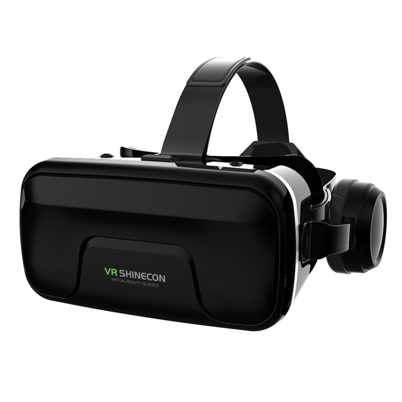 Vrshinecon Cross-Border Stereo Theater 3D Glasses Qianhuan 5Th Generation Vr Glasses Head-Mounted Helmet Digital Glasses