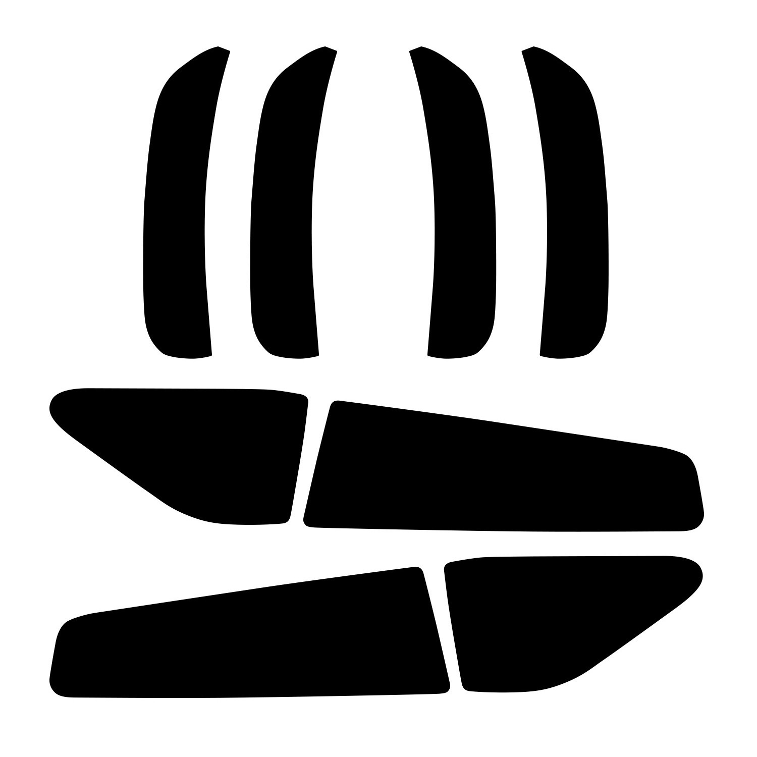 Для Dodge Charger 2015-2021, пленка для затемненных задних фонарей, виниловая наклейка для автомобиля