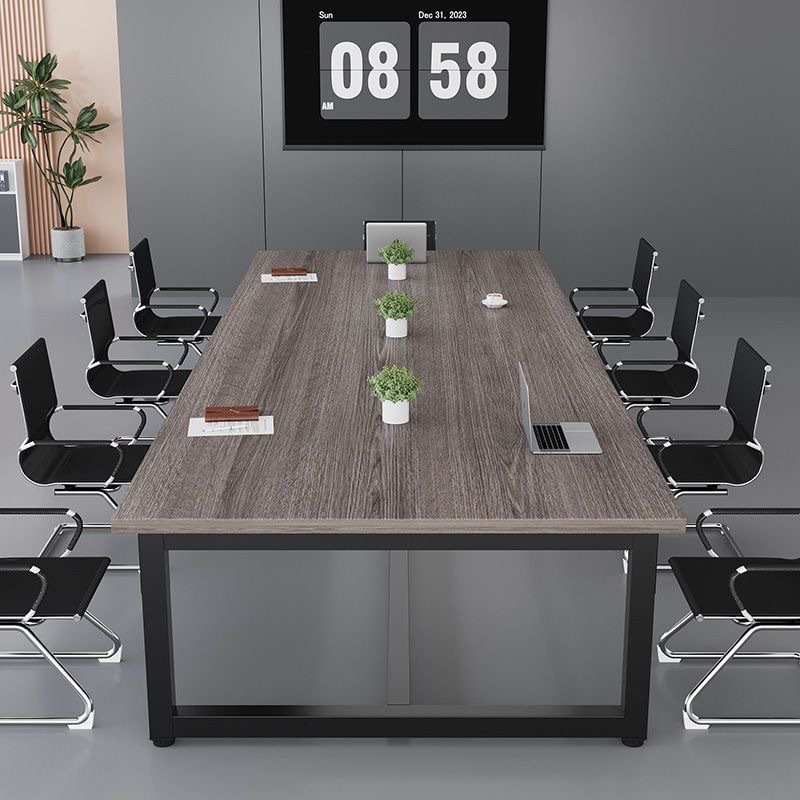 Conference Table Rectangular Office Furniture Conference Room Desk and Chair Set Long Large Table Workbench
