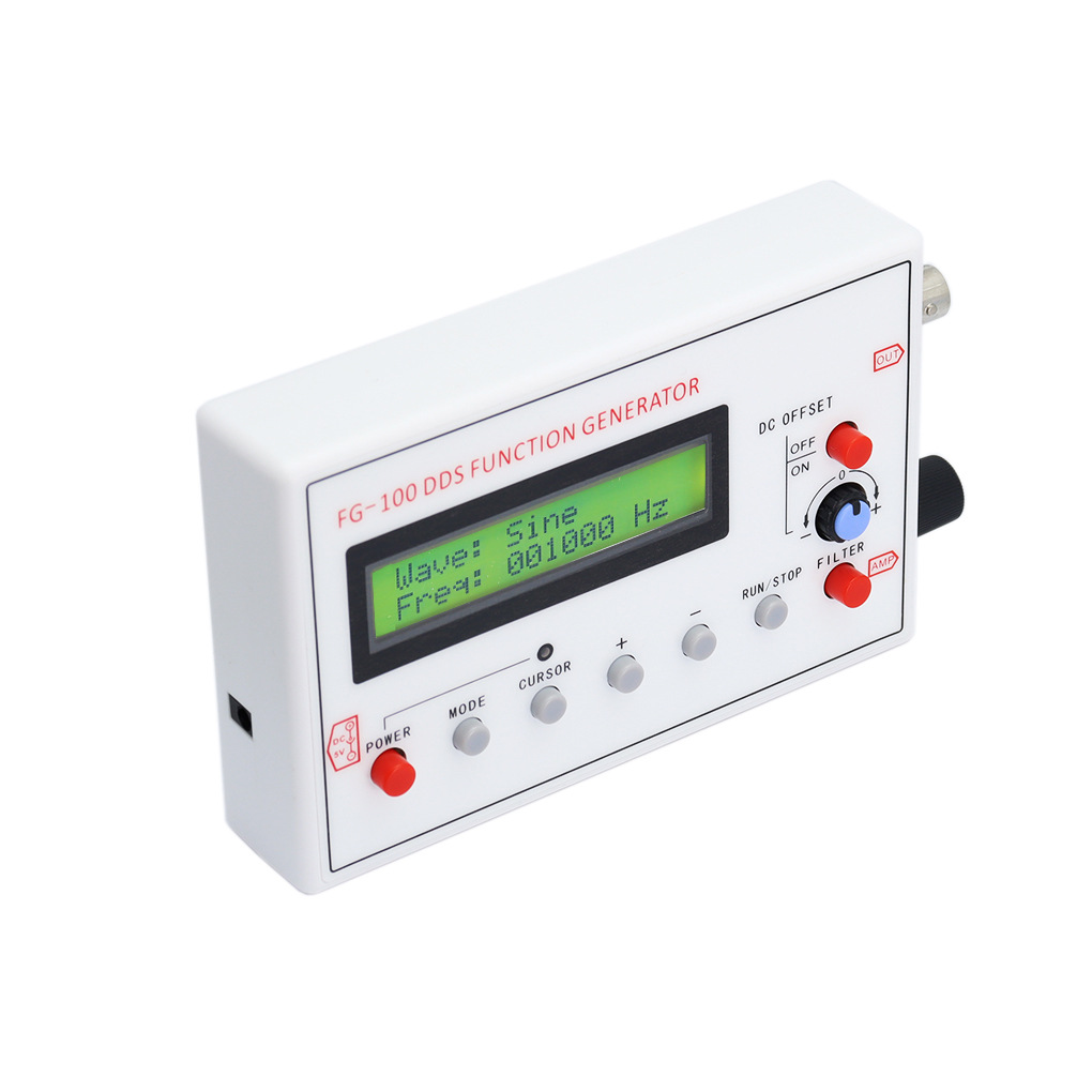 Fg-100 Function Signal Generator Dds Function Signal Generator 1Hz-500Khz