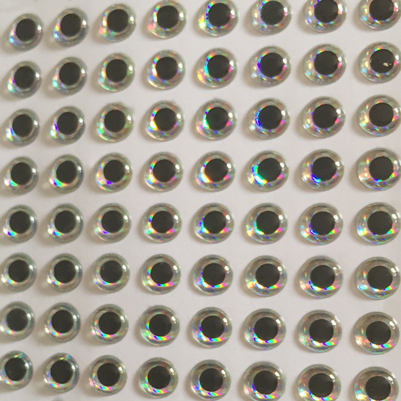 Оптовая продажа 3D имитация рыбы глаз приманка наклейки поддельная приманка рыболовные принадлежности