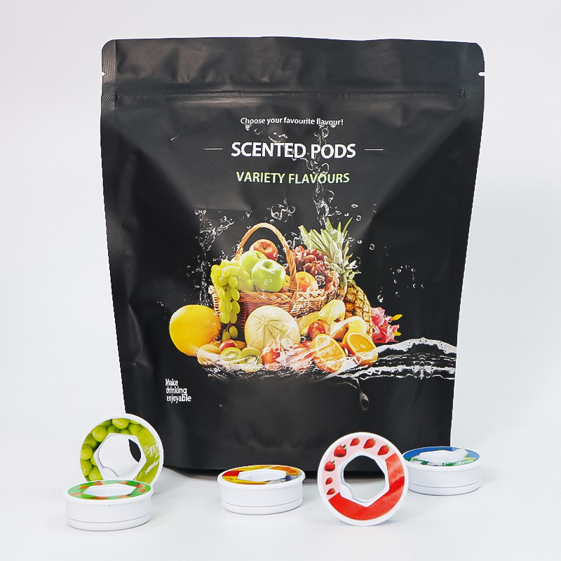 Scent Cup Factory Direct Sales Cross-Border New Style 0 Sugar 0 Calorie Play Flavor Cup Special Soda Fruit Flavor Fragrance Ring Scandinavian Style