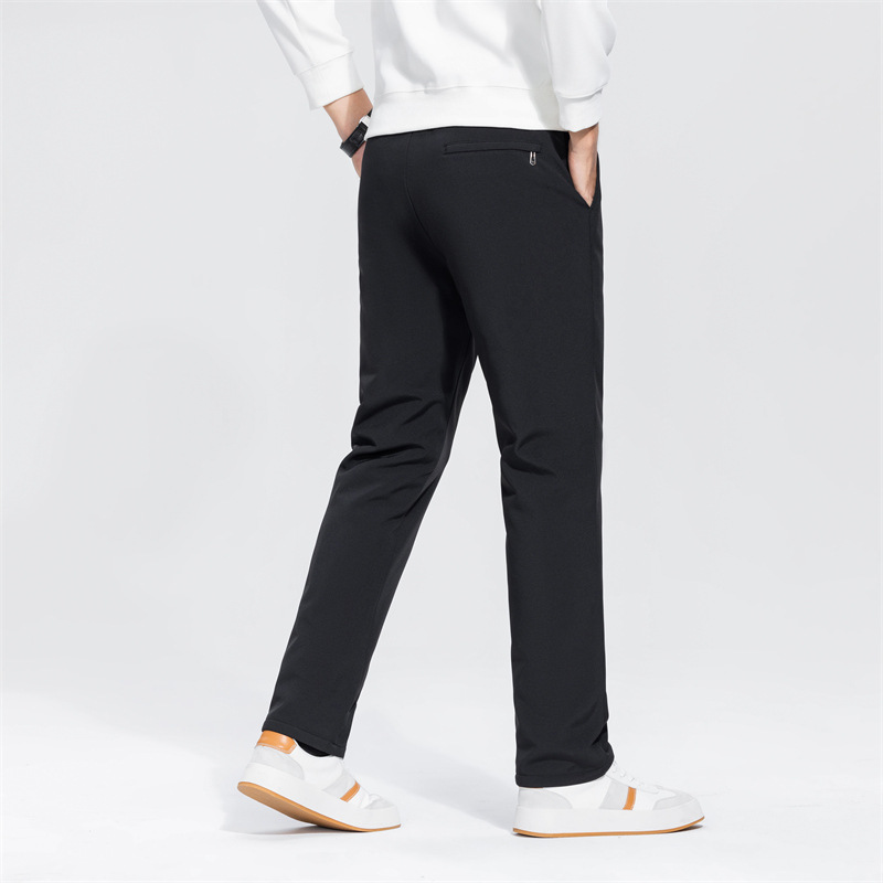 Men's Down Pants Outer Wear 2024 New Winter Loose Casual Outdoor Warm Duck Down Pants Men's 1503