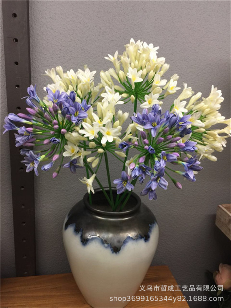 Искусственные цветы, фиолетовые цветы для украшения гостиной, букет из лотоса, декоративные цветы для столовой