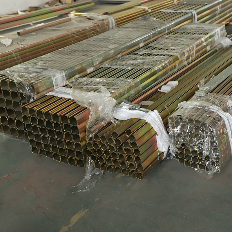 Factory delivery tool slide galvanized mobile cable hanging device open square steel slide can be customized