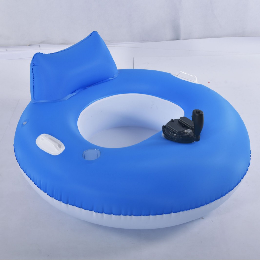Cross-Border Customized Inflatable Electric Floating Thruster Floating Chair Electric Floating Ring Water Driving Floating Chair