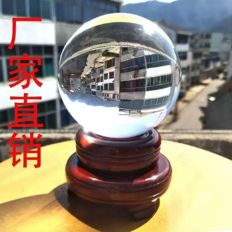 Кристаллический глянцевый шар, прозрачный кристаллический шар, персонализированное украшение, креативный фэн-шуй шар, украшение для стола в офисе