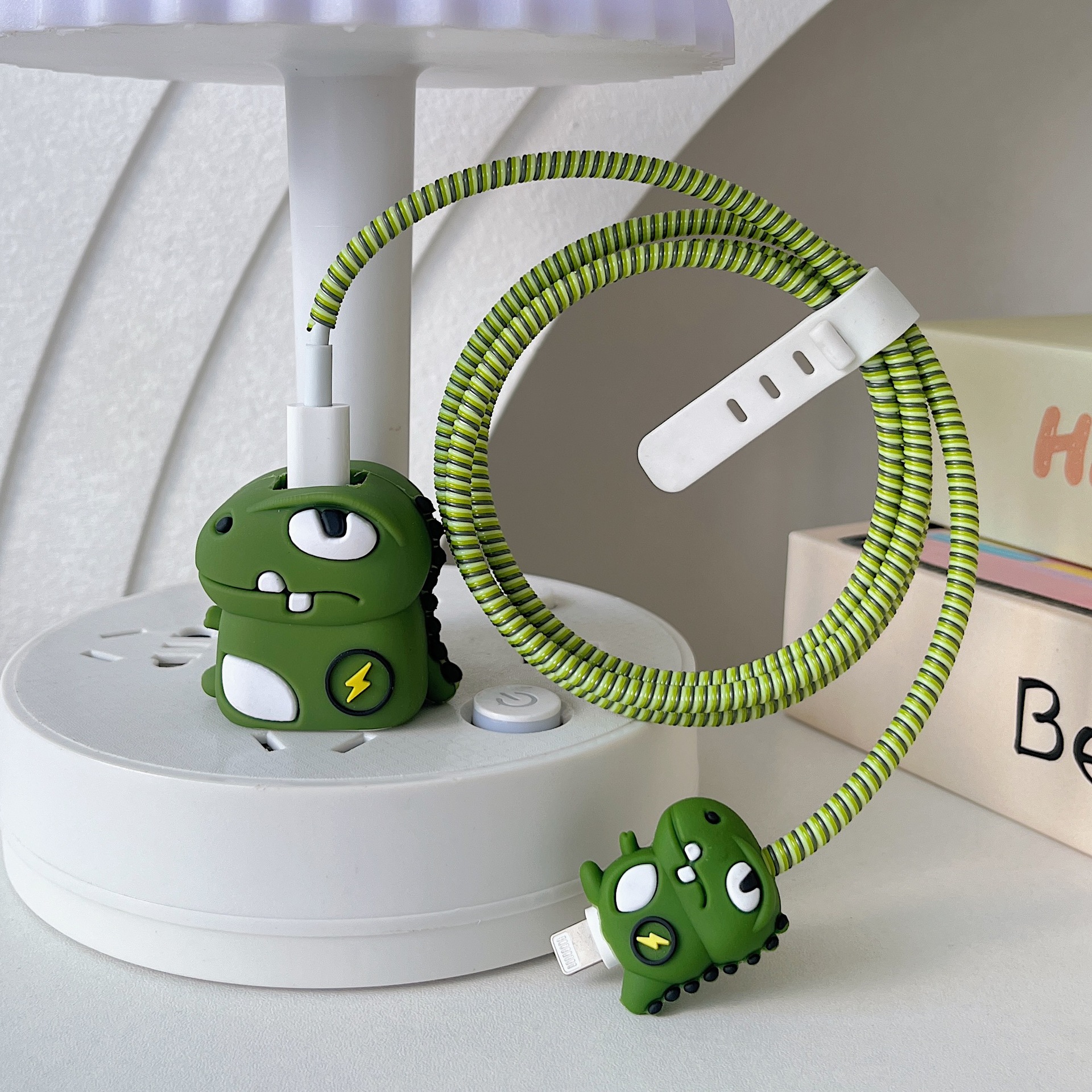 Anker Anker Charger Protective Cover Is Suitable for Apple Data Cable Charging Head Protective Cover Cable Winder Set