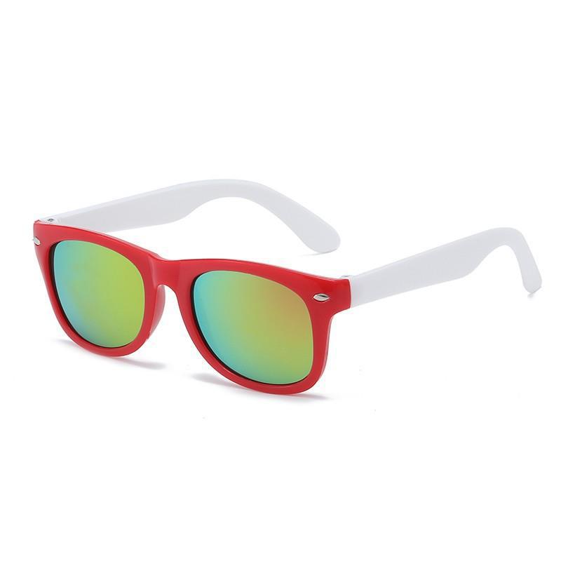 Fda Registered Kidsren's Sunglasses, Dazzling Film Sunglasses, Sun Protection, Uv Protection, Rice Nails, Boys and Girls Glasses, European and American Amazon