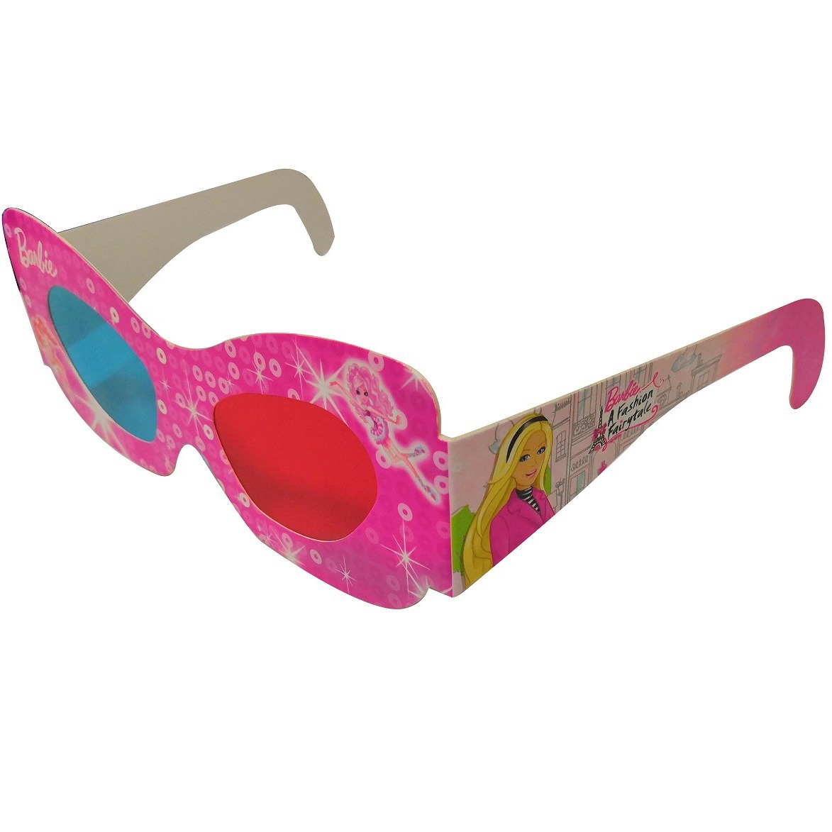 Manufacturer Produces Printed Paper 3D Glasses, Red and Blue 3D Stereoscopic Glasses, Disposable 3D Glasses