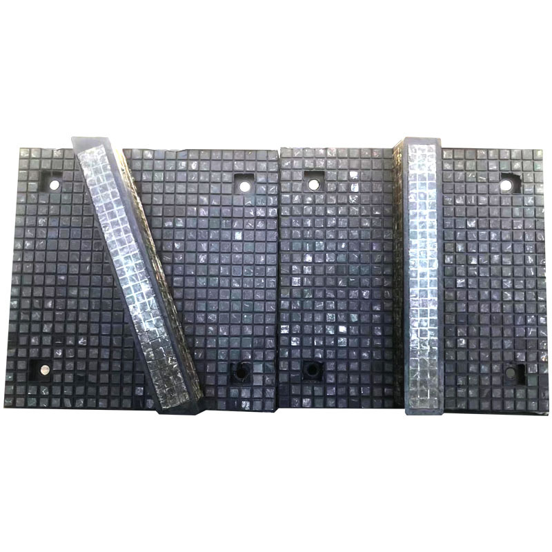 Alumina Ceramic Composite Lining Board, Wear-Resistant and Impact-Resistant Material, Bucket Feeding, Non-Clogging Warehouse, Three-In-One Ceramic Lining Board